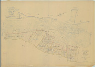 Vert-Toulon (51611). Section D1 échelle 1/1250, plan MIs à jour pour 1958, plan non régulier (papier)