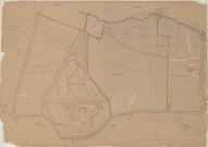Châtelraould-Saint-Louvent (51134). Section C1 échelle 1/1000, plan mis à jour pour 1933, plan non régulier (papier)