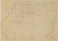 Drosnay (51219). Section D2 échelle 1/2000, plan mis à jour pour 1955, plan non régulier (papier)