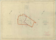 Marcilly-sur-Seine (51343). Section ZH ZS échelle 1/2000, plan remembré pour 1963.