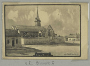 BRIMONT. Kirche in Brimont.
Offz. Schittenhelm (1915).Sans date