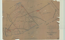 Bouchy-Saint-Genest (51071). Section B3 1 échelle 1/2500, plan mis à jour pour 01/01/1932, non régulier (calque)