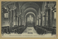 CHÂLONS-EN-CHAMPAGNE. 100- Le Grand Séminaire, intérieur de la chapelle.
(75Paris, Neurdein et Cie).Sans date