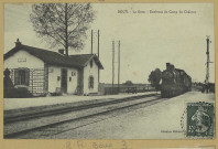 BOUY. La Gare-Environs du camp de Châlons.
MourmelonLib. Militaire Guérin.[vers 1909]