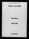 Soizy-aux-Bois. Naissances 1893-1901