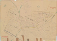 Maisons-en-Champagne (51340). Section A3 A6 échelle 1/2000, plan mis à jour pour 1958 (contient partie de section A3 et partie de section A6), plan non régulier (papier)