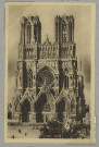REIMS. N° 1. La Cathédrale de Reims après la Guerre / Phot. Loth.Collection Champagne Pommery et Greno