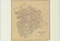 Ablancourt (51001). Tableau d'assemblage échelle 1/5000, plan remembré pour 1954, plan régulier (papier)