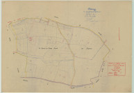 Vienne-le-Château (51621). Section B4 échelle 1/2500, plan mis à jour pour 1946, plan non régulier (papier)
