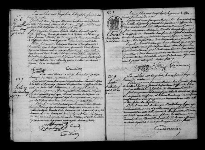 Épernay. Décès 1828