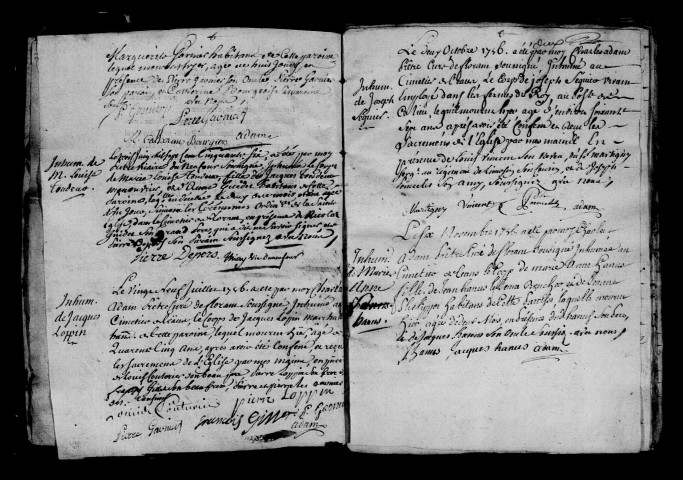 Florent. Baptêmes, mariages, sépultures 1756-1792