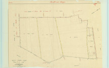 Boult-sur-Suippe (51074). Section T échelle 1/2000, plan remembré pour 1953, plan régulier (papier).