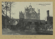 MONTMORT-LUCY. 3 - Le Château de Montmort. Le donjon.
(75 - Parisimp. Catala frères77 - Thorigny-Lagny : Ensch-Rochat).[avant 1914]