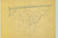 Saint-Just-Sauvage (51492). Section B échelle 1/1250, plan mis à jour pour 01/01/1968, non régulier (papier)