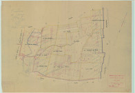 Saron-sur-Aube (51524). Section A4 échelle 1/2500, plan mis à jour pour 01/01/1949, non régulier (papier)