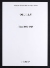 Oeuilly. Décès 1893-1929