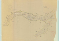 Bourgogne-Fresne (51075). Section B2 2 échelle 1/1250, plan mis à jour pour 1954, plan non régulier (papier).