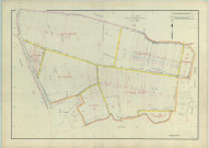 Vitry-en-Perthois (51647). Section ZC échelle 1/2000, plan remembré pour 1966, plan régulier (papier armé)