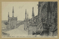 ÉPINE (L'). 117- Église Notre-Dame, gargouilles, contreforts et pinacles (côté Nord de l'abside) / N. D., photographe.