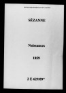 Sézanne. Naissances 1859