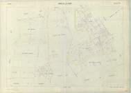 Mareuil-le-Port (51346). Section AH échelle 1/1000, plan renouvelé pour 01/01/1965, régulier avant 20/03/1980 (papier armé)
