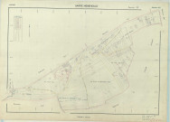 Sainte-Menehould (51507). Section AZ échelle 1/2000, plan renouvelé pour 1966, plan régulier (papier armé)