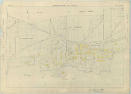 Auménancourt (51025). Section AB échelle 1/1000, plan renouvelé pour 1959, ancienne commune Aumenancourt le grand, plan régulier (papier armé).