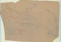 Saint-Euphraise-et-Clairizet (51479). Section A4 échelle 1/1000, plan mis à jour pour 1934, plan non régulier (papier).
