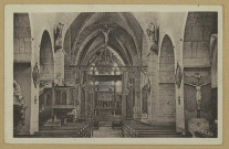 MESNIL-SUR-OGER (LE). Église : grilles, chSur, sanctuaire du XIVème siècle.
(71 - Mâconimp. Combier CIM).Sans date