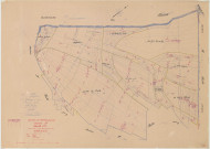 Bussy-le-Repos (51098). Section F1 échelle 1/2500, plan mis à jour pour 1958, plan non régulier (papier)