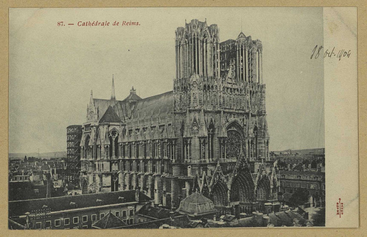 REIMS. 87. Cathédrale de Reims / Royer, Nancy.