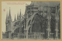 REIMS. 4. Cathédrale de Abside et Chevet - Galeries et arcs-boutants du Chevet / L. de B.