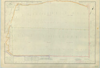 Saint-Memmie (51506). Section ZB échelle 1/2000, plan remembré pour 1967, plan régulier (papier armé)