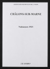 Châlons-sur-Marne. Naissances 1923