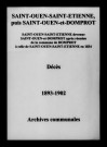 Saint-Ouen-Domprot. Décès 1893-1902