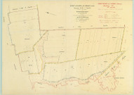 Saint-Hilaire-le-Grand (51486). Section W1 échelle 1/2000, plan remembré pour 1954 (ancienne section D1 et D2), plan régulier (papier)
