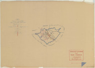 Bignicourt-sur-Marne (51059). Tableau d'assemblage échelle 1/10000, plan révisé pour 1935, plan non régulier (papier)