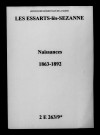Essarts-lès-Sézanne (Les) . Naissances 1863-1892