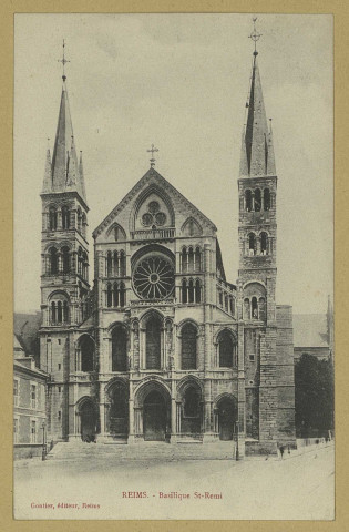 REIMS. Basilique St-Remi.
ReimsGontier.1914