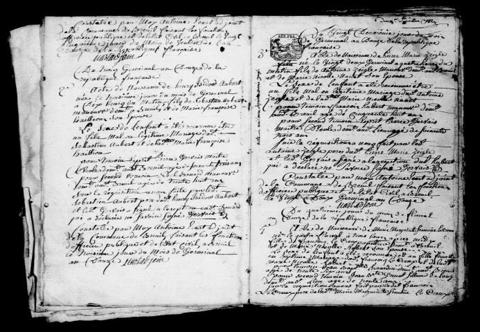 Breuil. Naissances an XII-1812