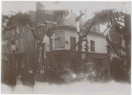 Visite du tsar à Reims, coin de la rue Libergier et de la rue Chanzy