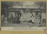 AY. Révolution en Champagne. Avril 1911. Le cellier de la maison Ayala, incendiée pendant l'émeute du 12 avril 1911.
E. L. D.Sans date
