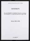 Sommepy. Décès 1892-1909