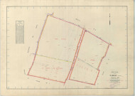 Marigny (51351). Section ZB échelle 1/2000, plan remembré pour 01/01/1964, régulier avant 20/03/1980 (papier armé)