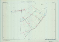 Champlat-et-Boujacourt (51120). Section ZA échelle 1/2000, plan remembré pour 1997, plan régulier de qualité P5 (calque).