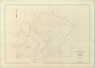 Fontaine-en-Dormois (51255). Section ZC échelle 1/2000, plan remembré pour 1968, plan régulier (papier armé)