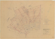 Bergères-lès-Vertus (51049). Section D1 échelle 1/2500, plan révisé pour 1937, plan non régulier (papier)