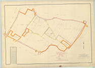 Landricourt (51315). Section Y2 échelle 1/2000, plan remembré pour 1953 (ancienne section B3), plan régulier (papier)