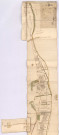 Plan de la séparation d'entre les terroirs de Pargny-les-Reims et Coulomme la Montagne (1683), R. La Joye