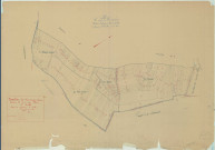 Vert-Toulon (51611). Section B3 échelle 1/1250, plan mis à jour pour 1934 (ancienne section B2), plan non régulier (papier)